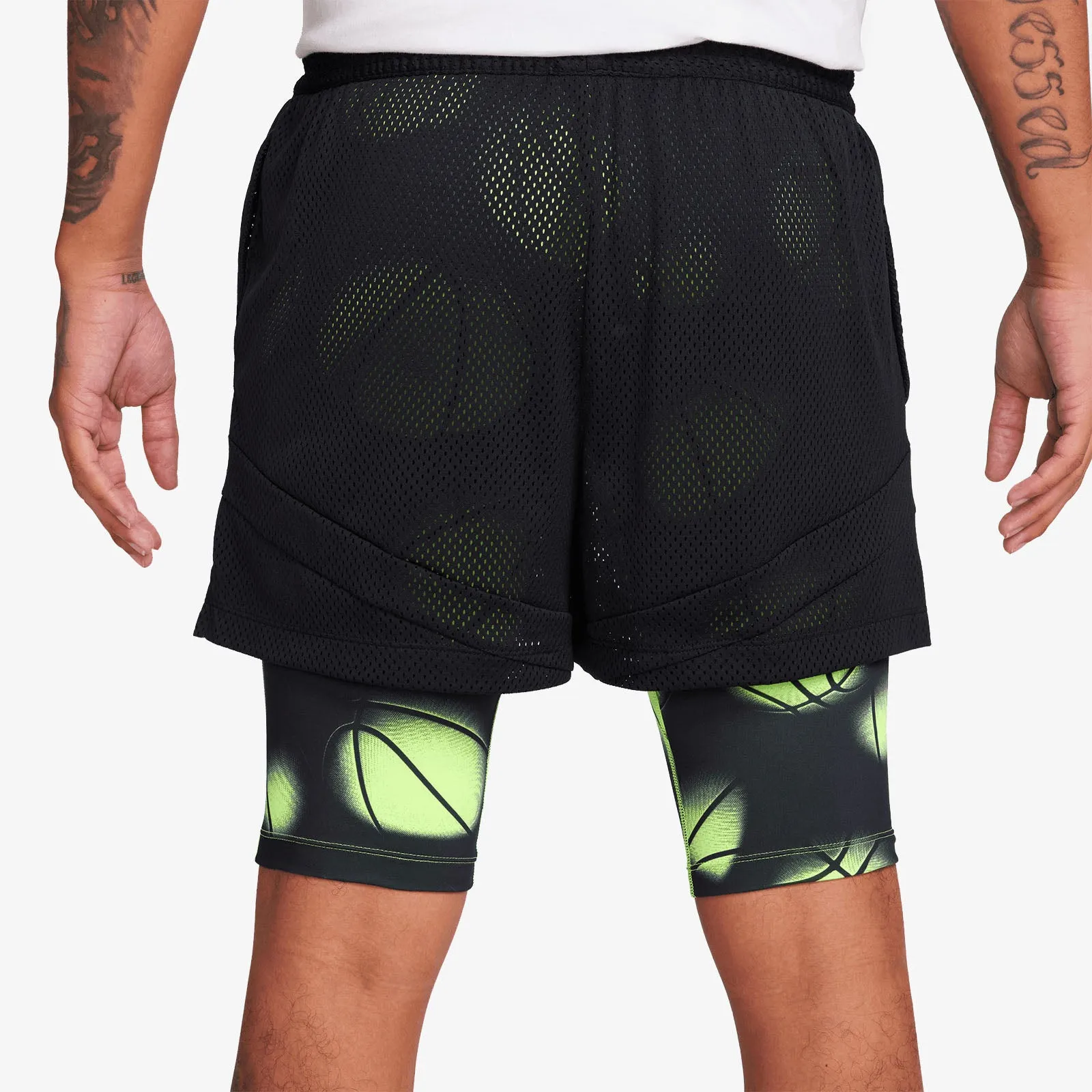 Ja Icon Mesh 4" Shorts - Black