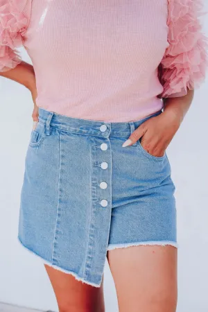 Jaelynn Denim Skort