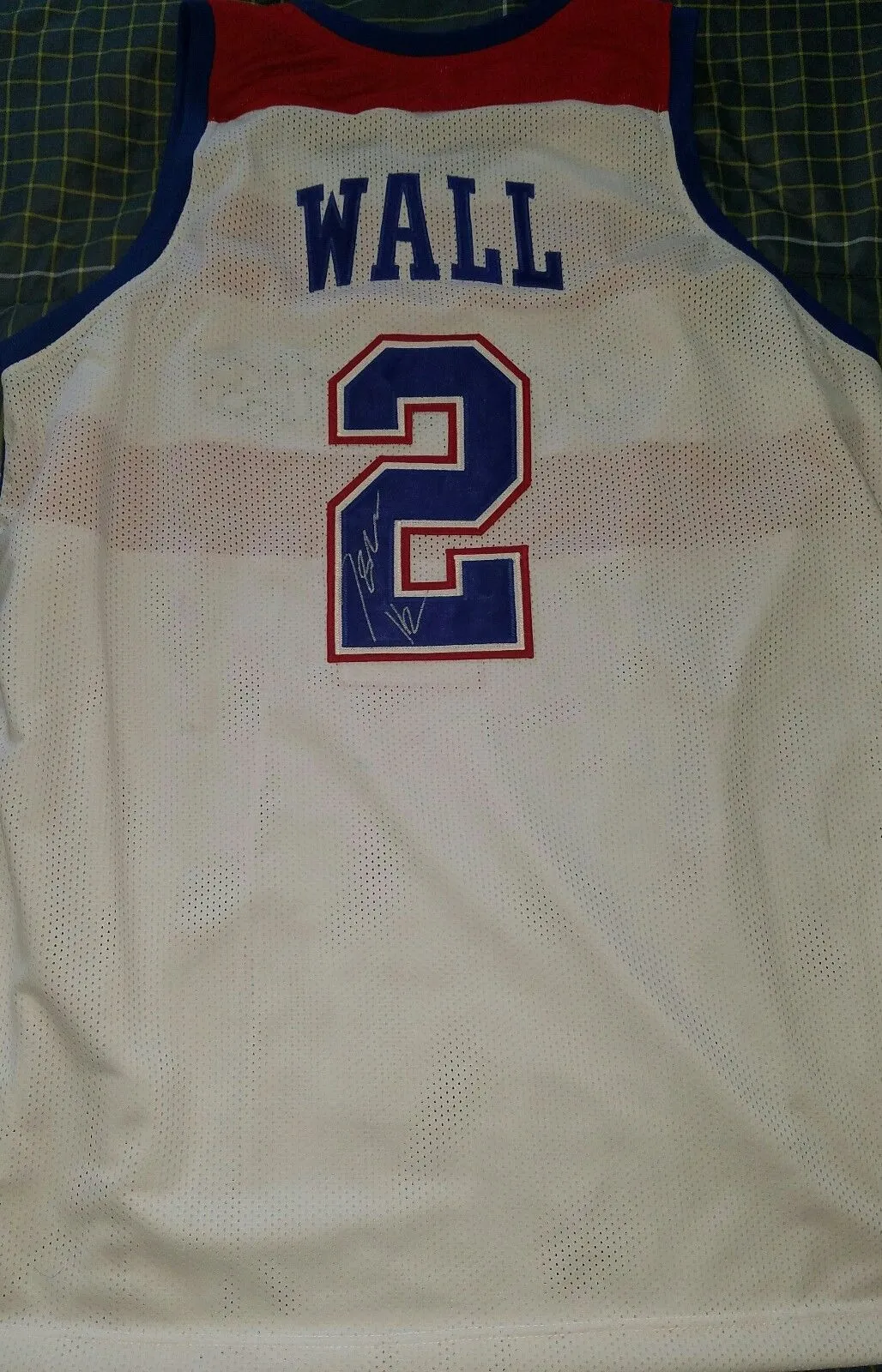 John Wall Signed Autographed Washington Wizards Basketball Jersey (JSA COA)