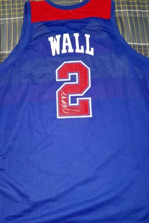 John Wall Signed Autographed Washington Wizards Basketball Jersey (JSA COA)