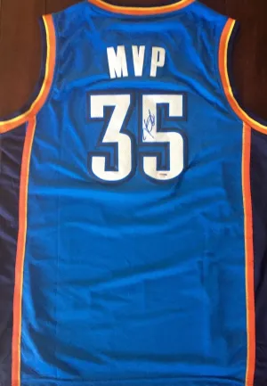 Kevin Durant Signed Autographed Oklahoma City Thunder Basketball Jersey (PSA/DNA COA)