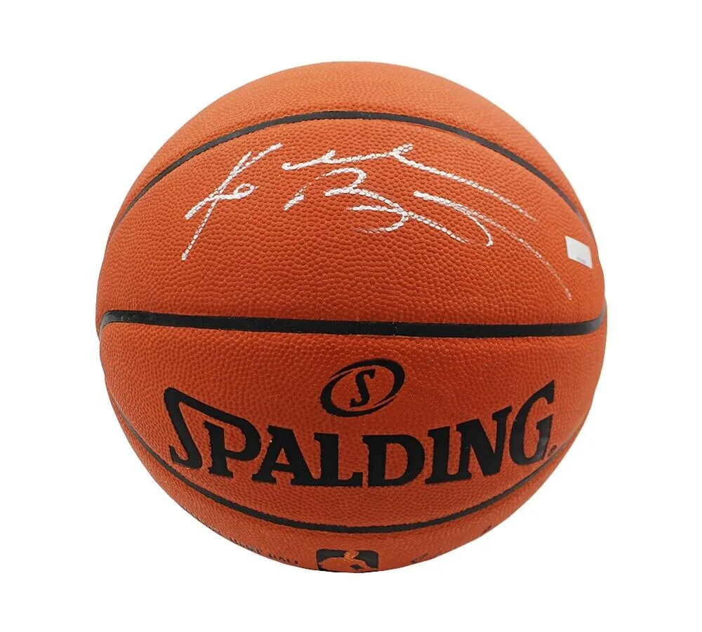 Kobe Bryant Signed Los Angeles Lakers Spalding Authentic NBA Basketball