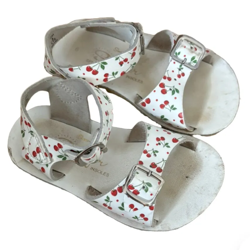 Leather Sandals, 6C // Saltwater Sandals