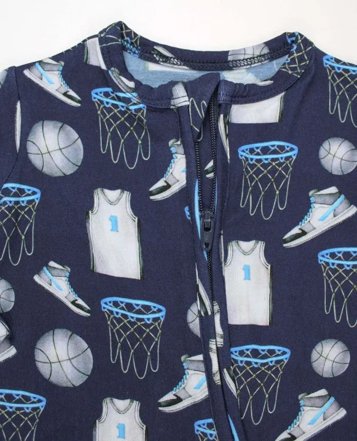 Lev Baby || Duncan Zippered Footie