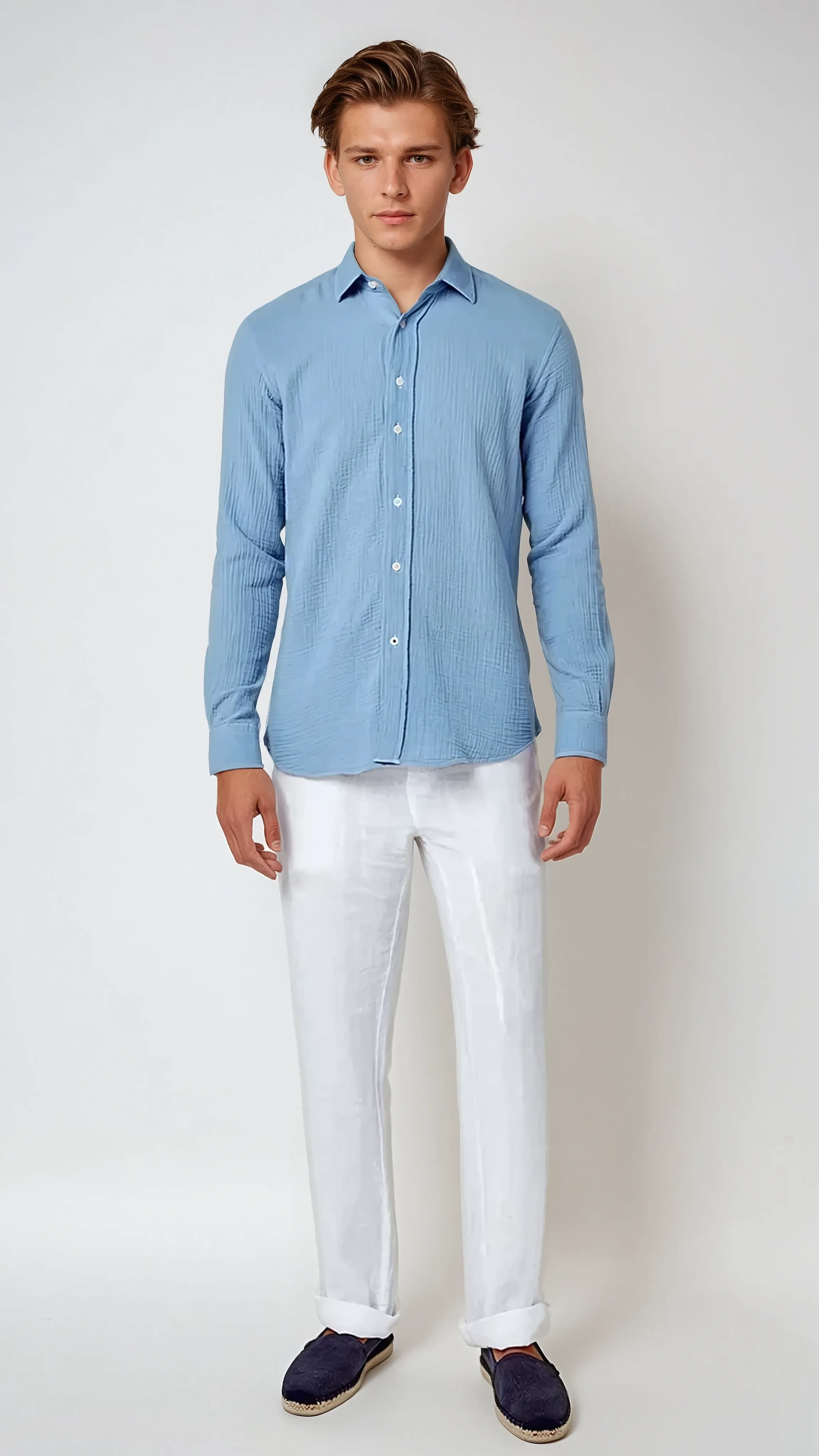 Linen Pants - White