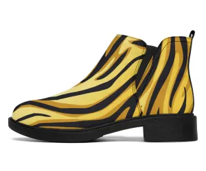 Lion Pop Art - Suede Boots