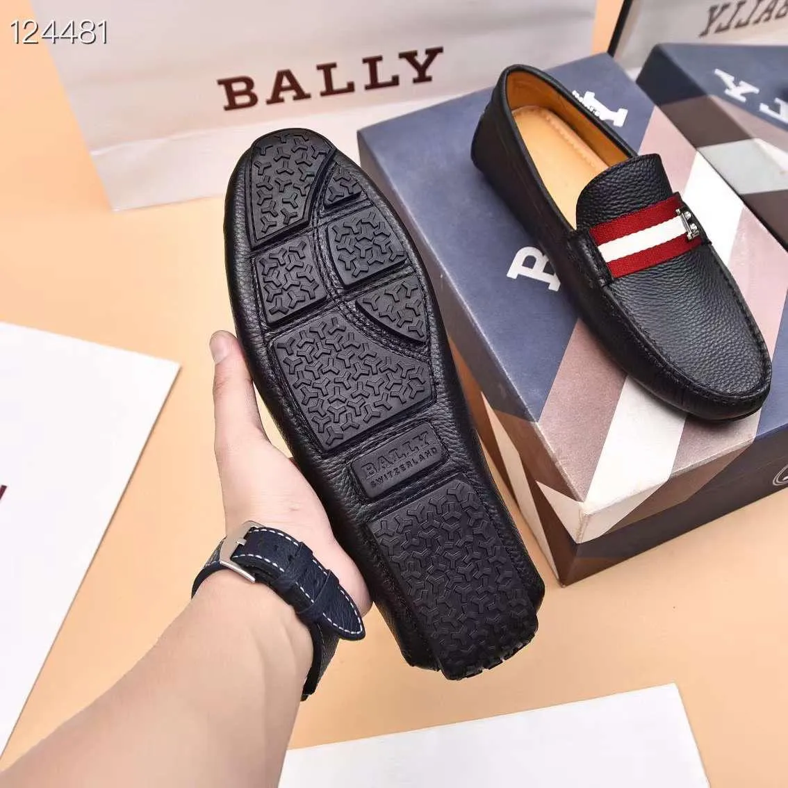 Luxury Pilot Driver Grained Loafers