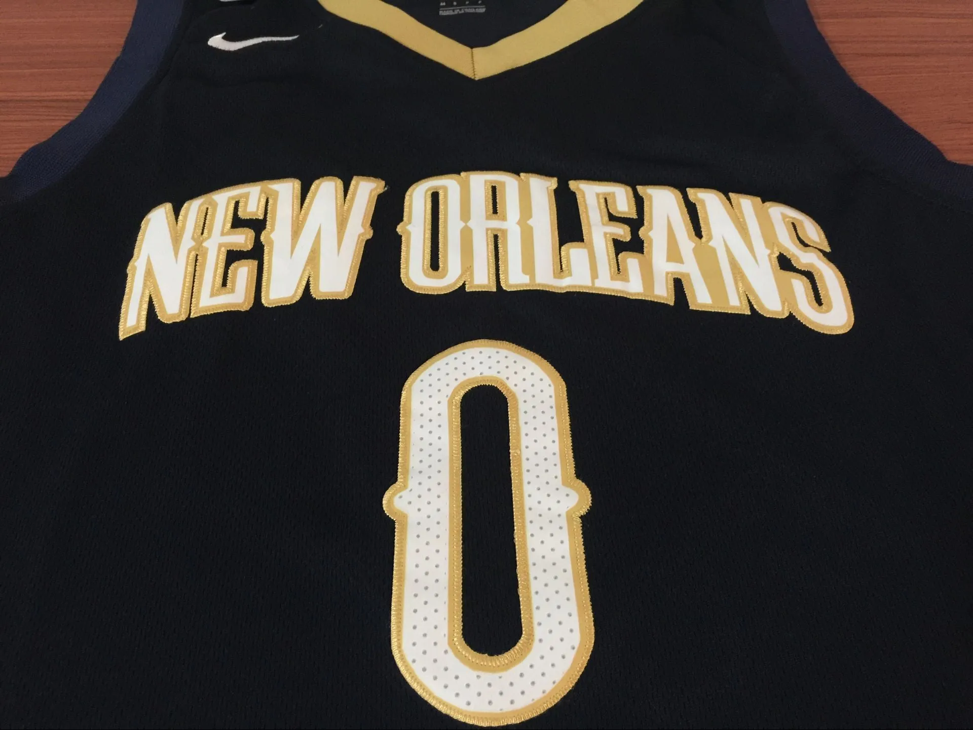 Men 0 DeMarcus Cousins Jersey New Orleans Pelicans Black Jersey Fanatics