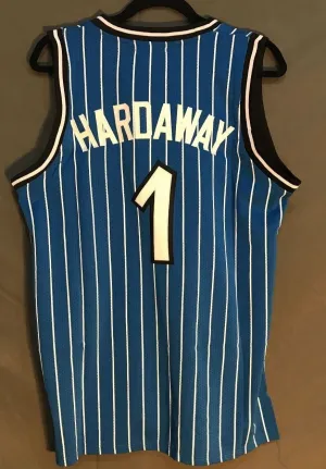 Men 1 Penny Hardaway Jersey Blue Orlando Magic Swingman Fanatics