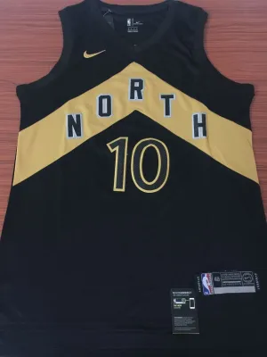 Men 10 DeMar DeRozan Jersey City Black Toronto Raptors Jersey Fanatics