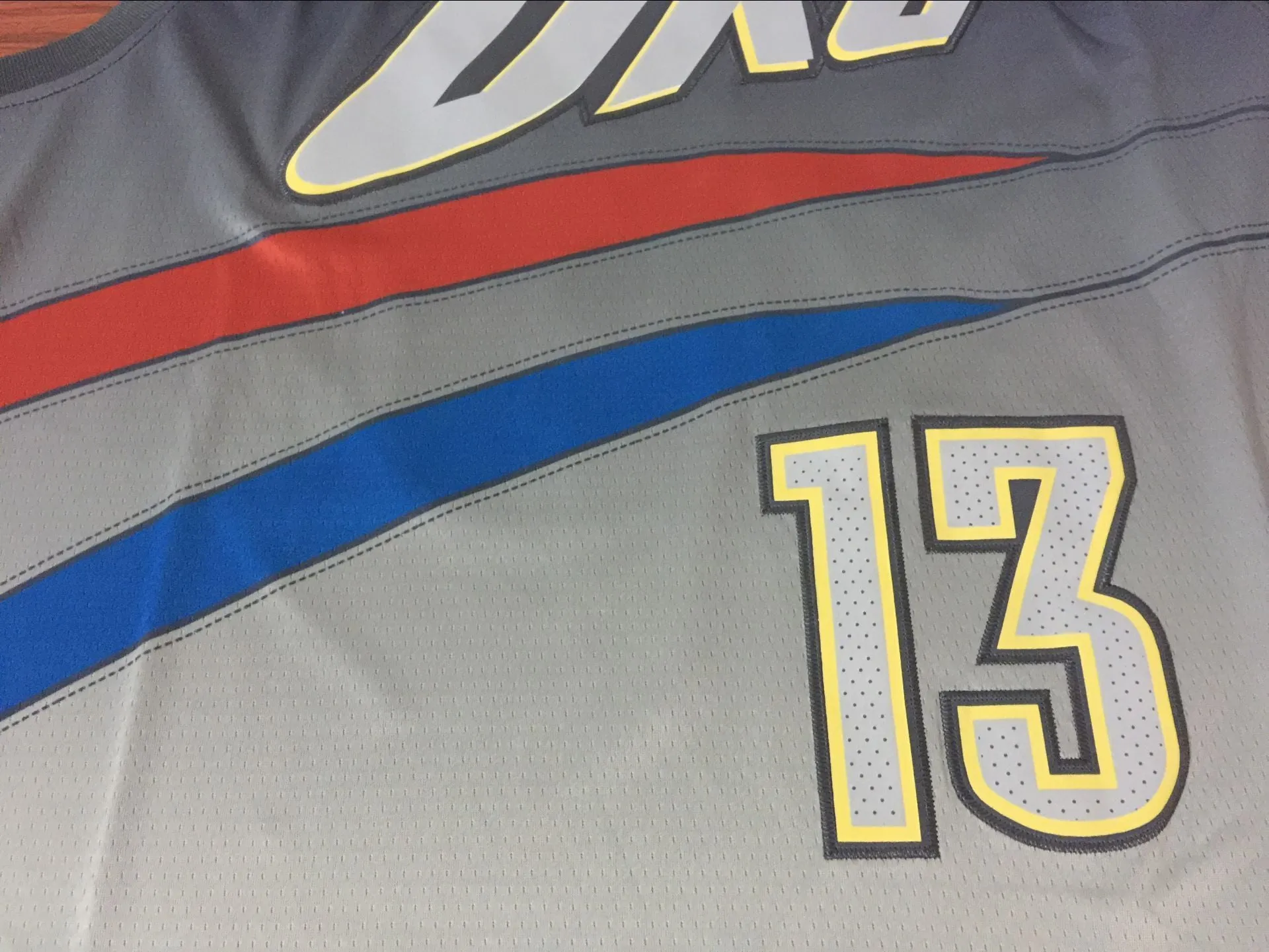 Men 13 Paul George City Edition Jersey Oklahoma City Thunder Fanatics