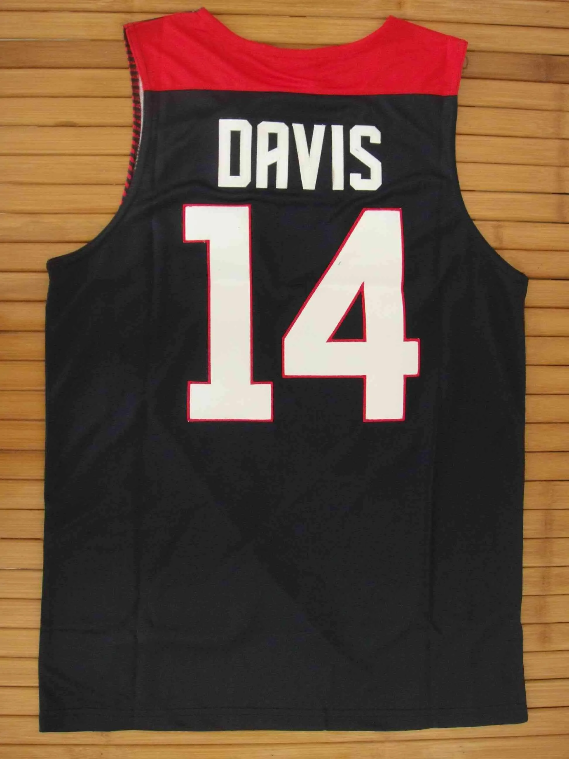Men 14 Anthony Davis Jersey Black Team USA Swingman Fanatics