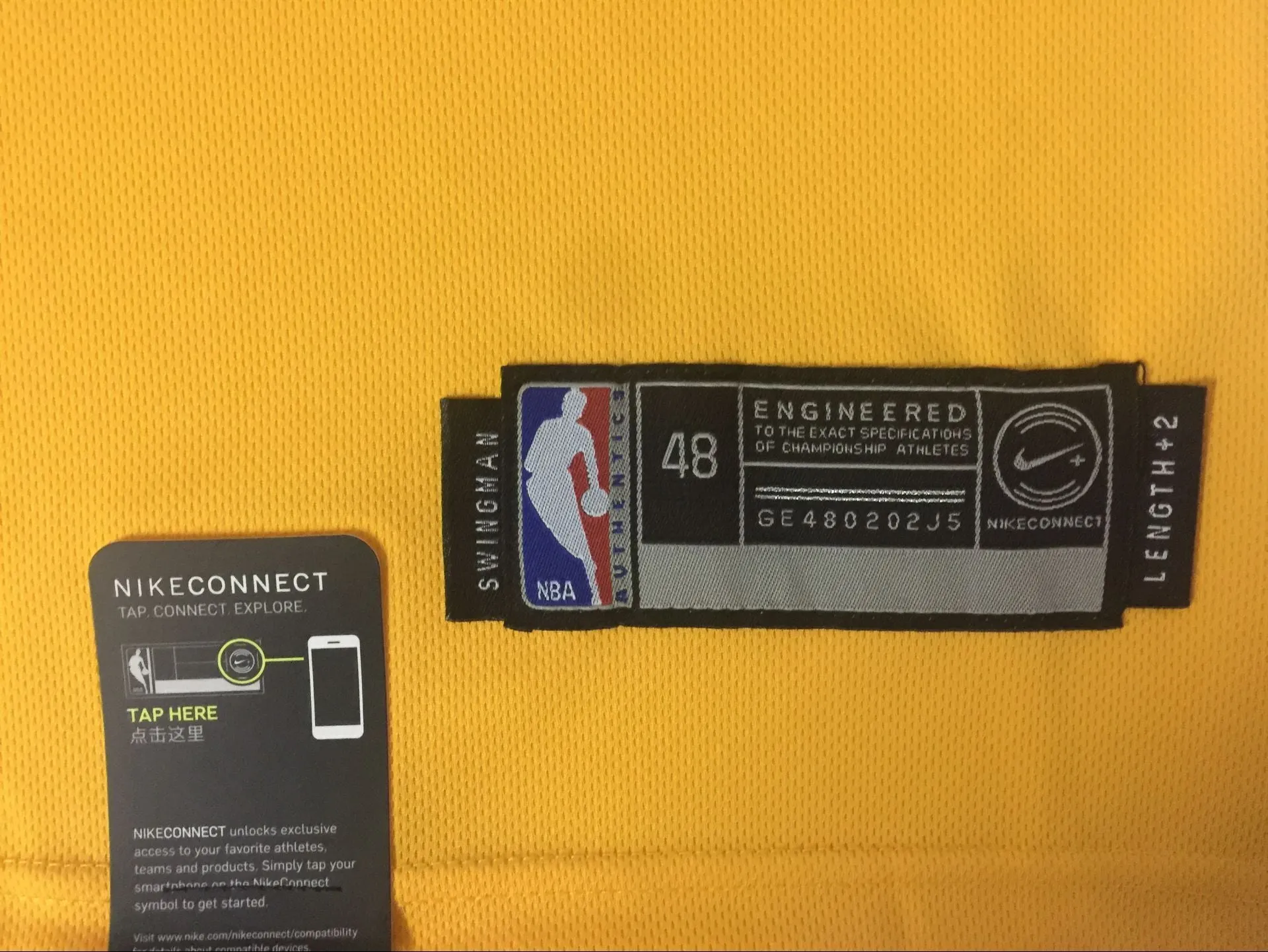 Men 15 Nikola Jokic Jersey Yellow Denver Nuggets Swingman Jersey Fanatics