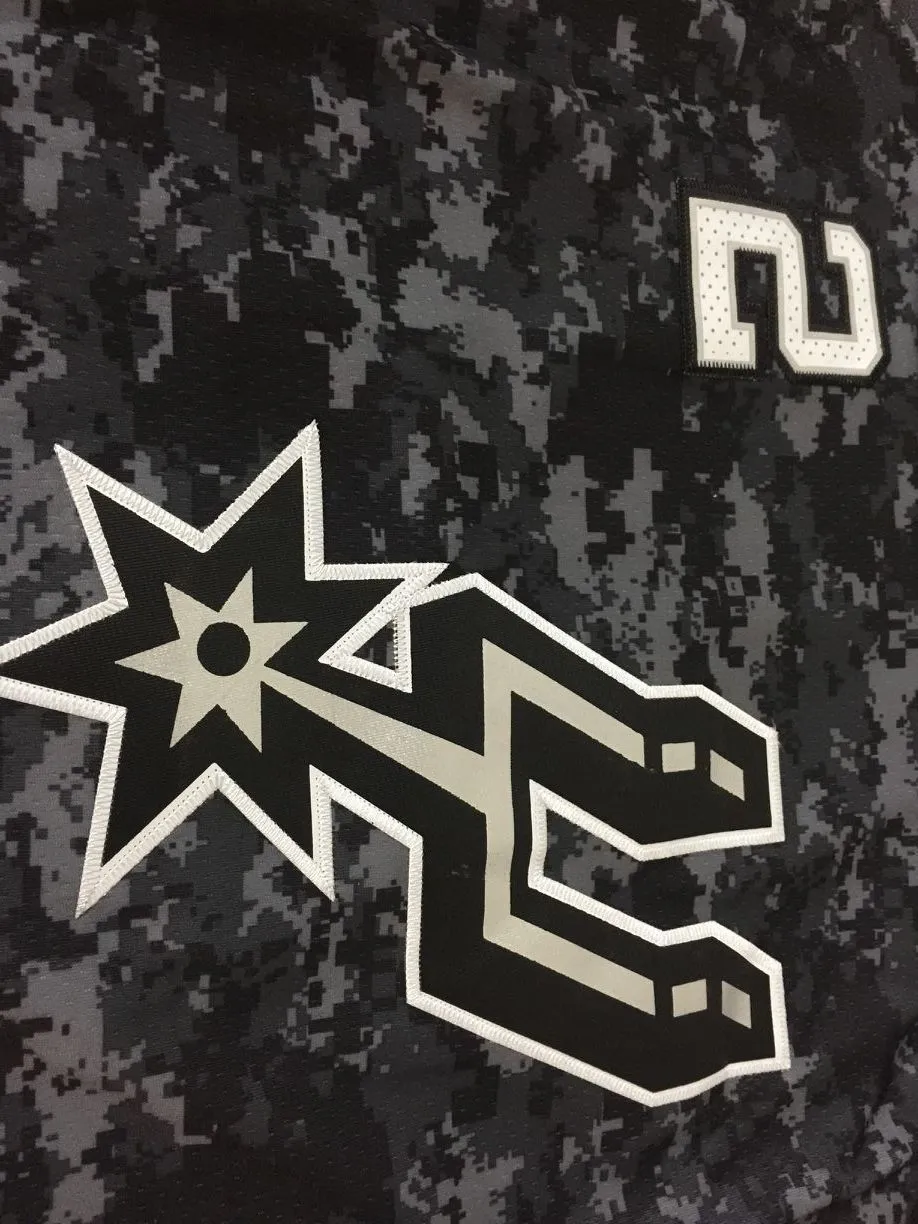 Men 2 Kawhi Leonard City Jersey Black Navy San Antonio Spurs Fanatics