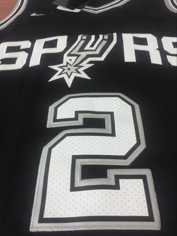 Men 2 Kawhi Leonard Jersey Black San Antonio Spurs Swingman Fanatics