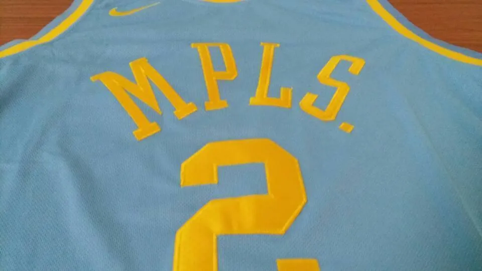 Men 2 Lonzo Ball Jersey Blue Los Angeles Lakers MPLS Fanatics