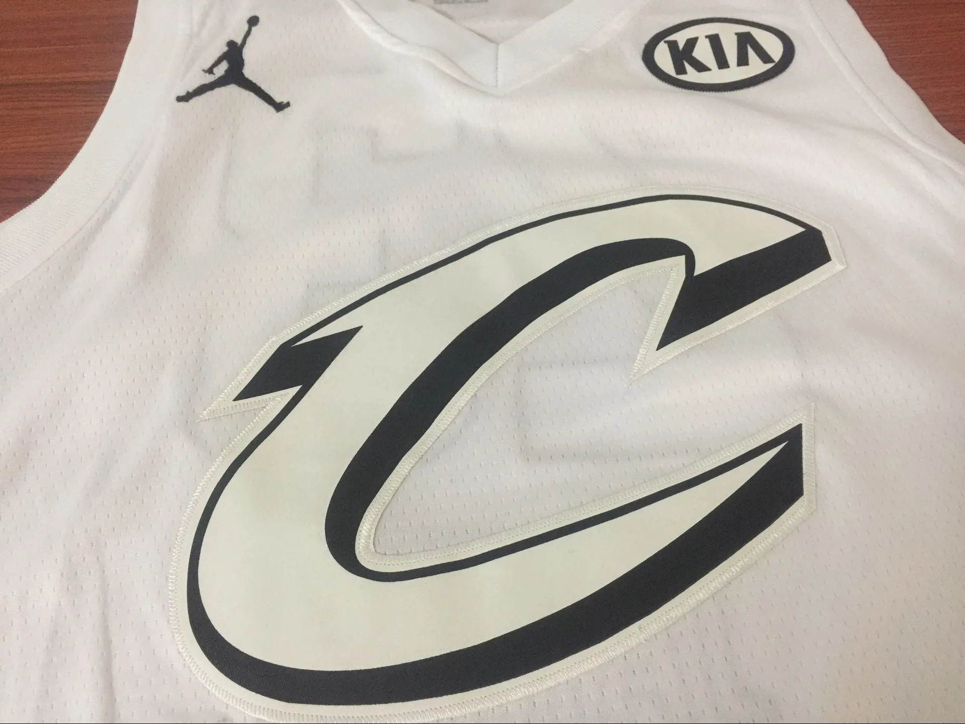 Men 2018 All Star CAVS 23 Lebron James Jersey White Cleveland Cavaliers