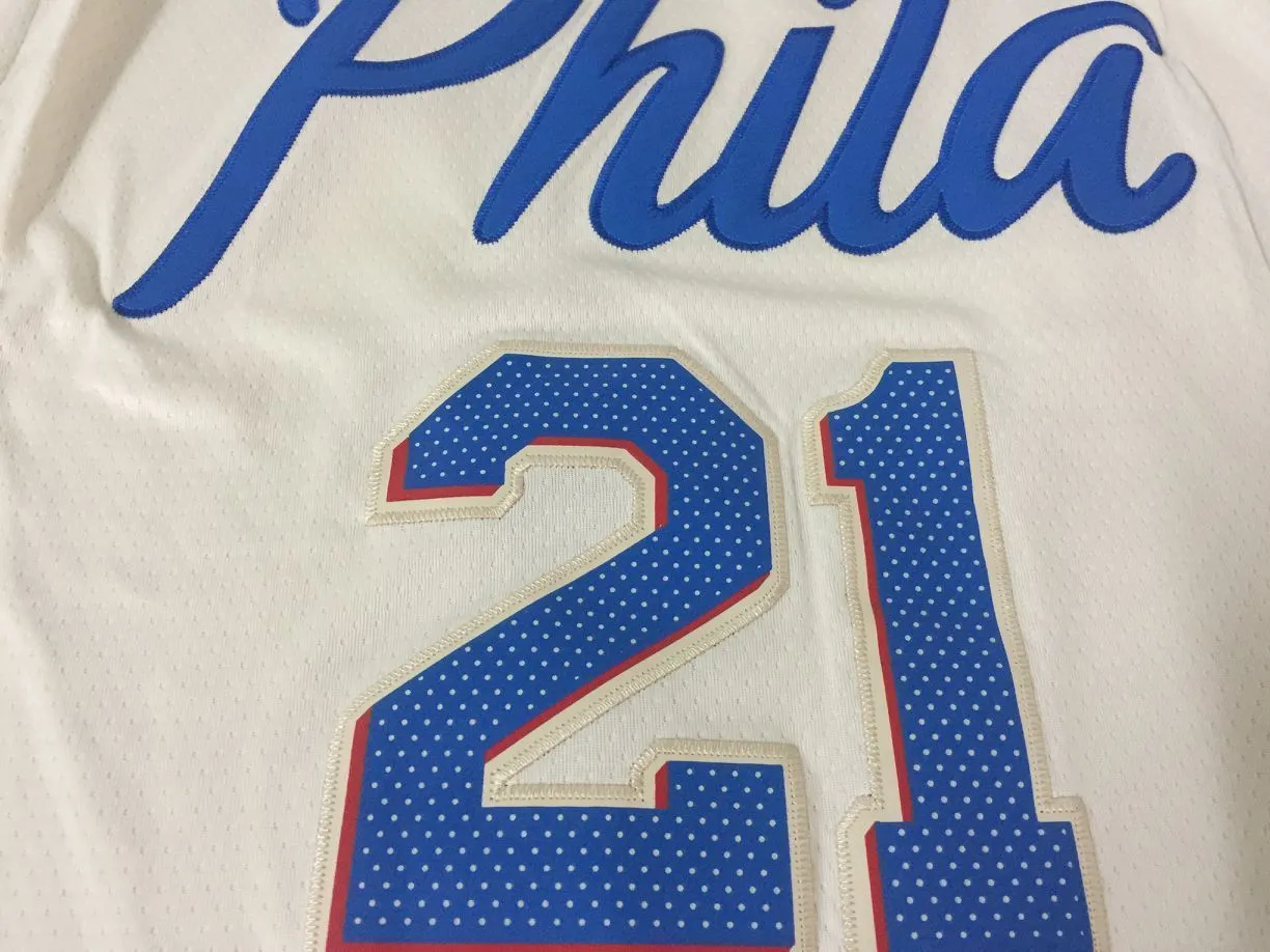 Men 21 Joel Embiid City Jersey White Philadelphia 76ers City Edition Fanatics