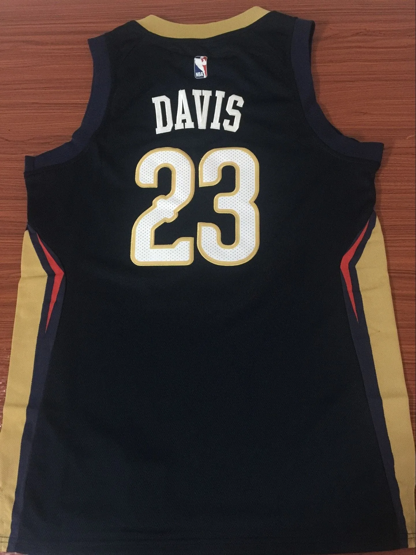 Men 23 Anthony Davis Jersey Black New Orleans Pelicans Swingman Fanatics