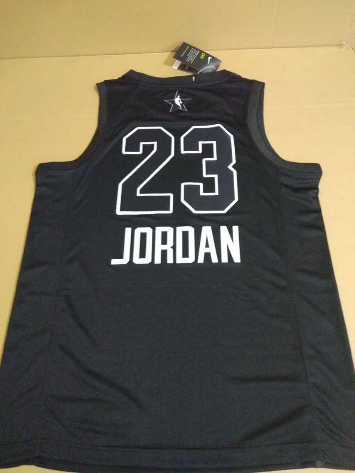 Men 23 Michael Jordan Jersey Black Grape Bulls Swingman Fanatics
