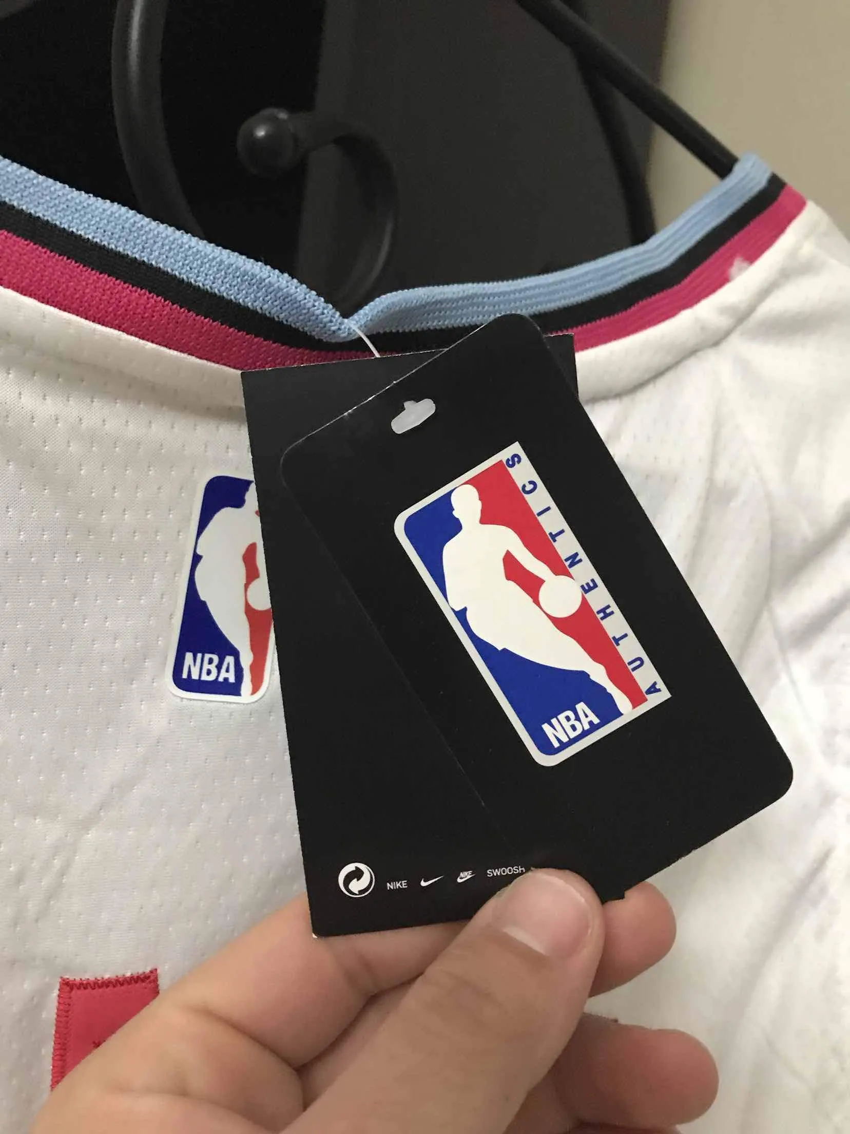 Men 3 Dwyane Wade City Jersey White Miami Heat jersey Fanatics Swingman