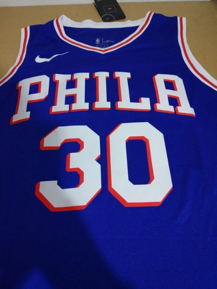 Men 30 Furkan Korkmaz Jersey Blue Philadelphia 76ers Swingman Jersey Fanatics