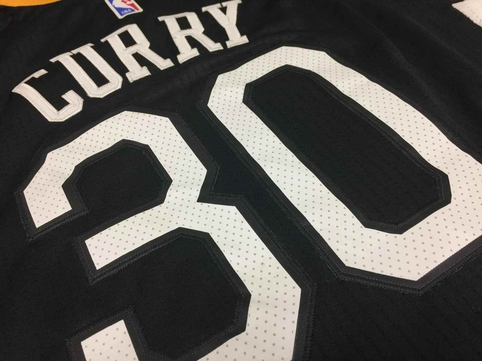 Men 30 Stephen Curry Jersey Black Golden State Warriors Jersey Player