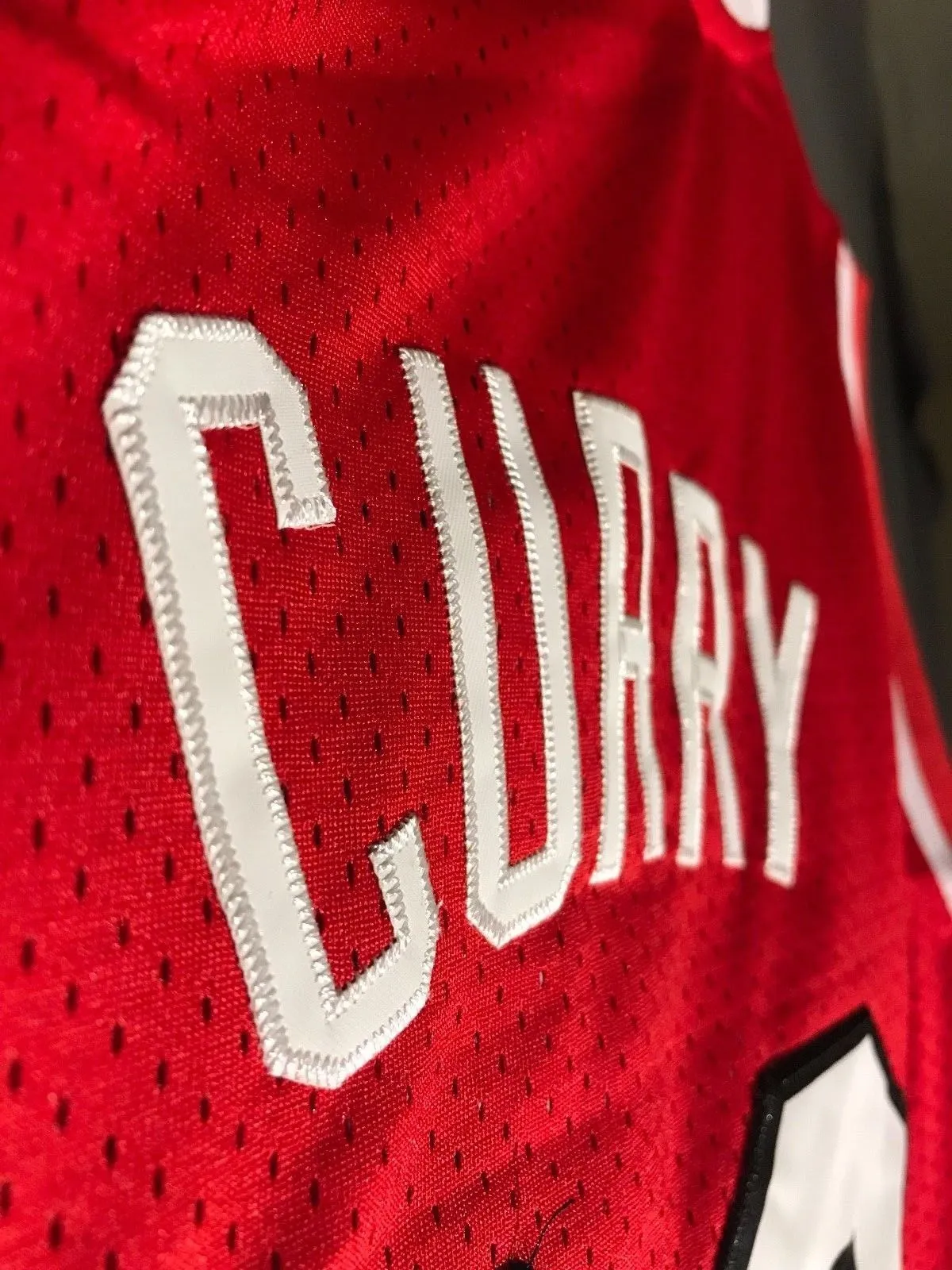 Men 30 Stephen Curry Jersey Red Davidson Wildcats Throwback Swingman
