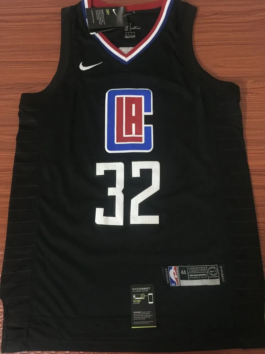 Men 32 Blake Griffin Jersey Black LA Clippers Swingman Fanatics