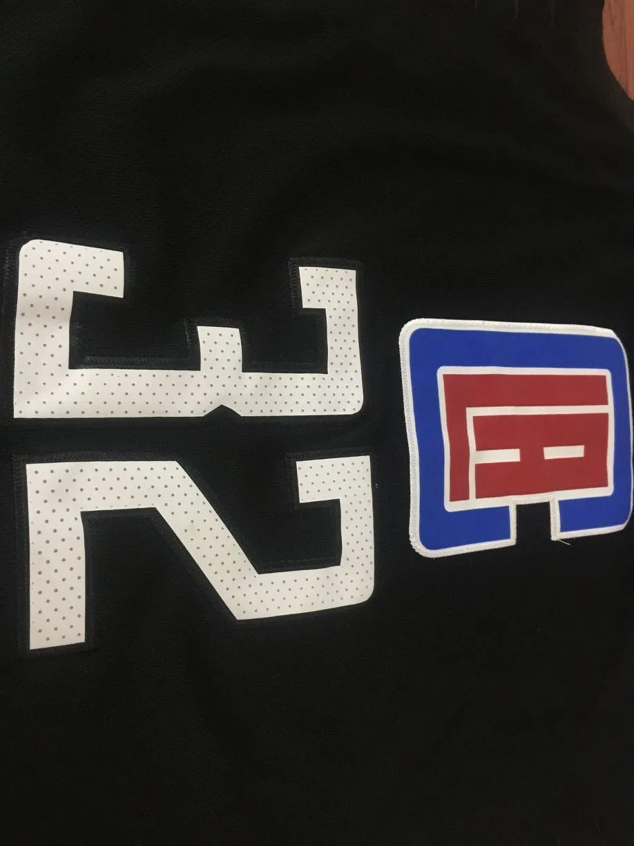 Men 32 Blake Griffin Jersey Black LA Clippers Swingman Fanatics