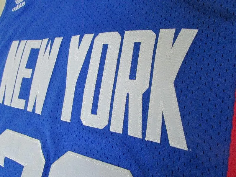 Men 32 Julius Erving Jersey New York Nets Blue Hardwood Classic