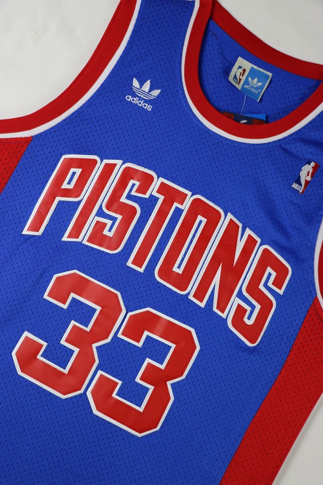Men 33 Grant Hill Jersey Blue Detroit Pistons Jersey Swingman Fanatics