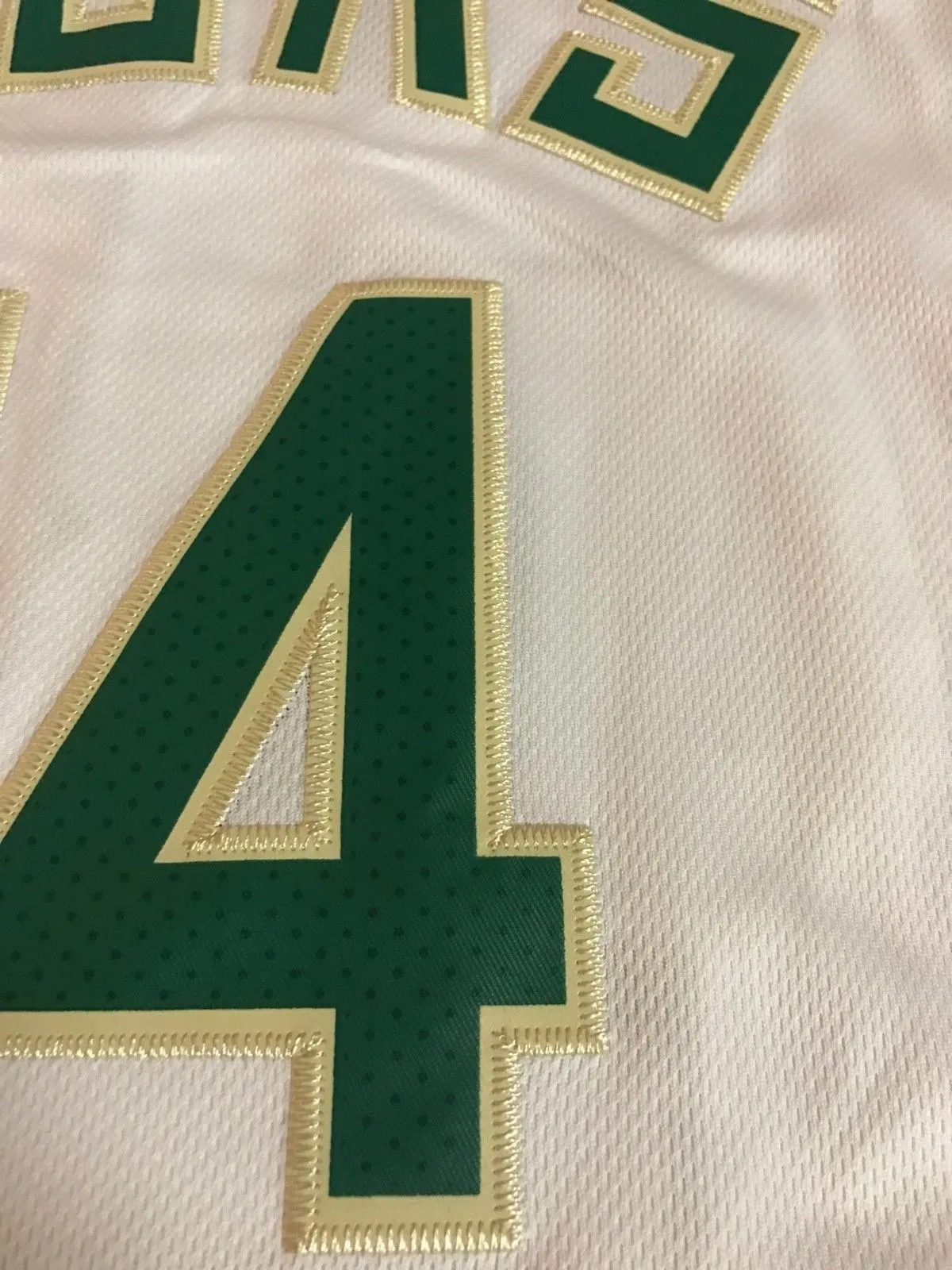 Men 34 Giannis Antetokounmpo Bucks Jersey White Milwaukee Bucks Swingman