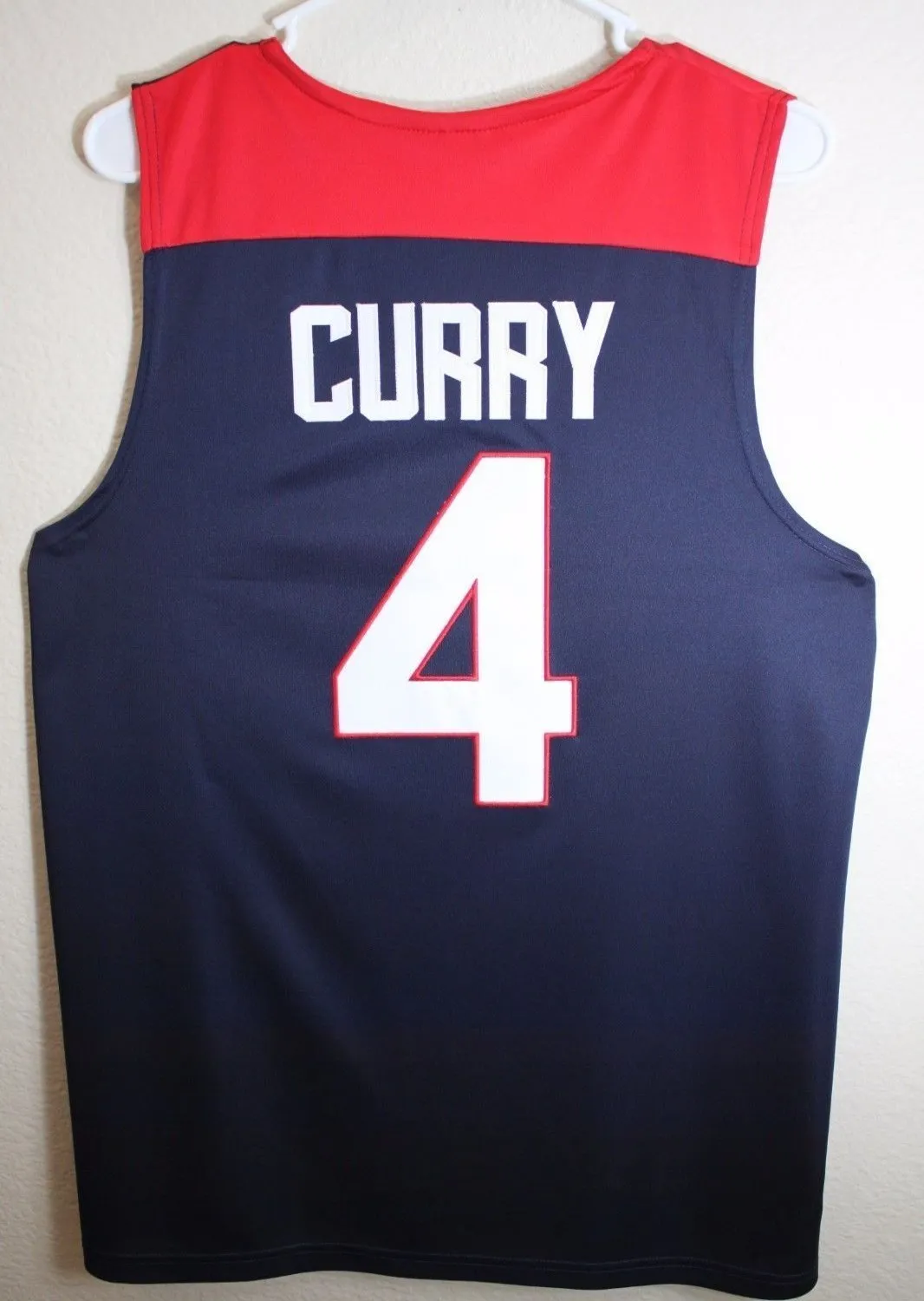 Men 4 Stephen Curry Jersey Black color USA Dream Team Swingman