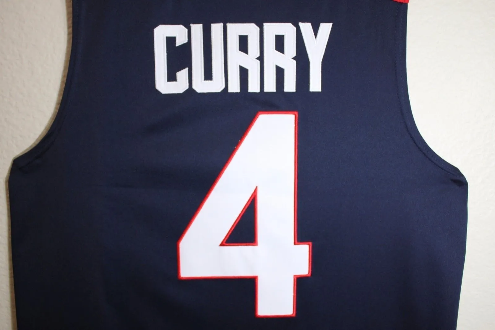 Men 4 Stephen Curry Jersey Black color USA Dream Team Swingman