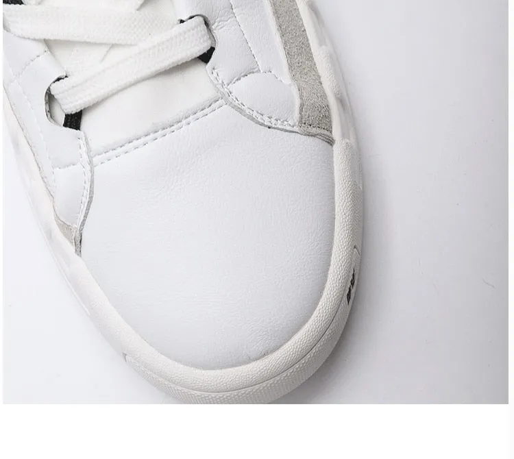 Men Fashion Casual Ankle Boots Spring Autumn Winter High Top Leisure Sneakers Male Luxury Youth Trending Shoes