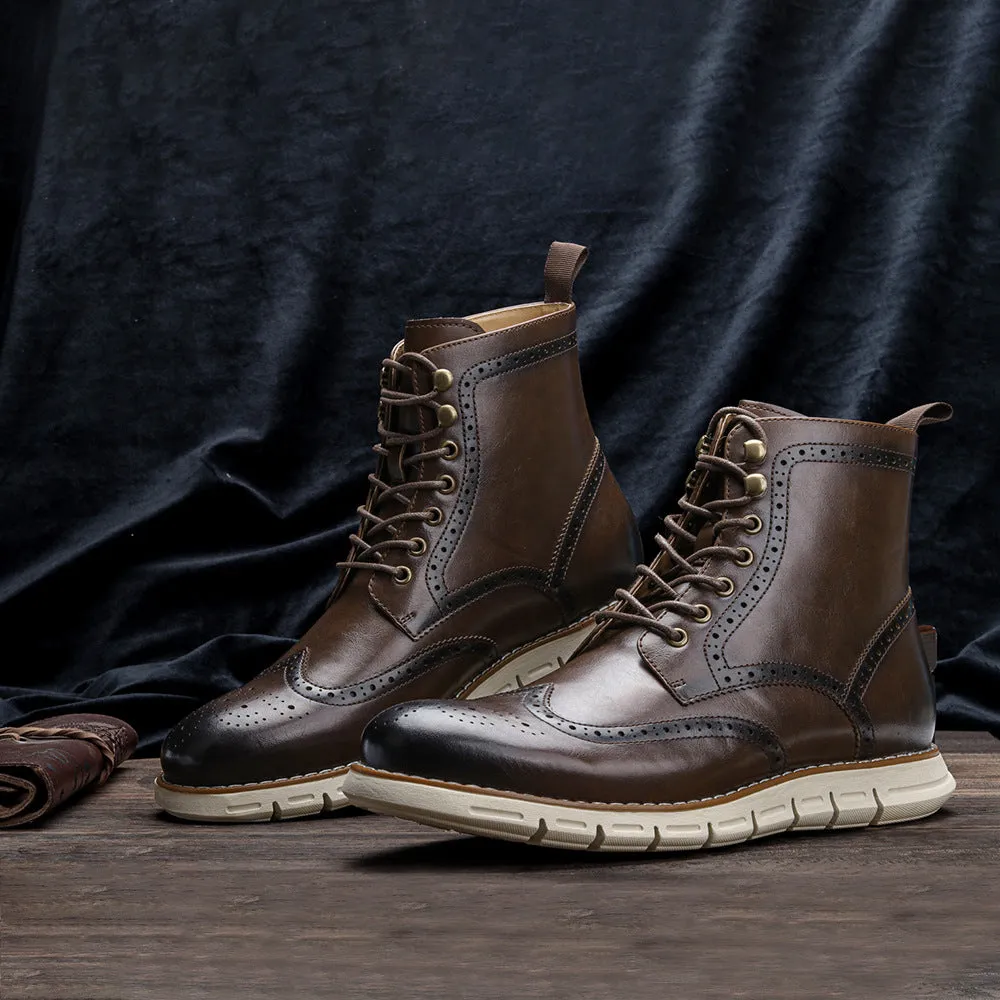 Men's Fashion Single Boots: Spring/Autumn Style - Size & Beauty