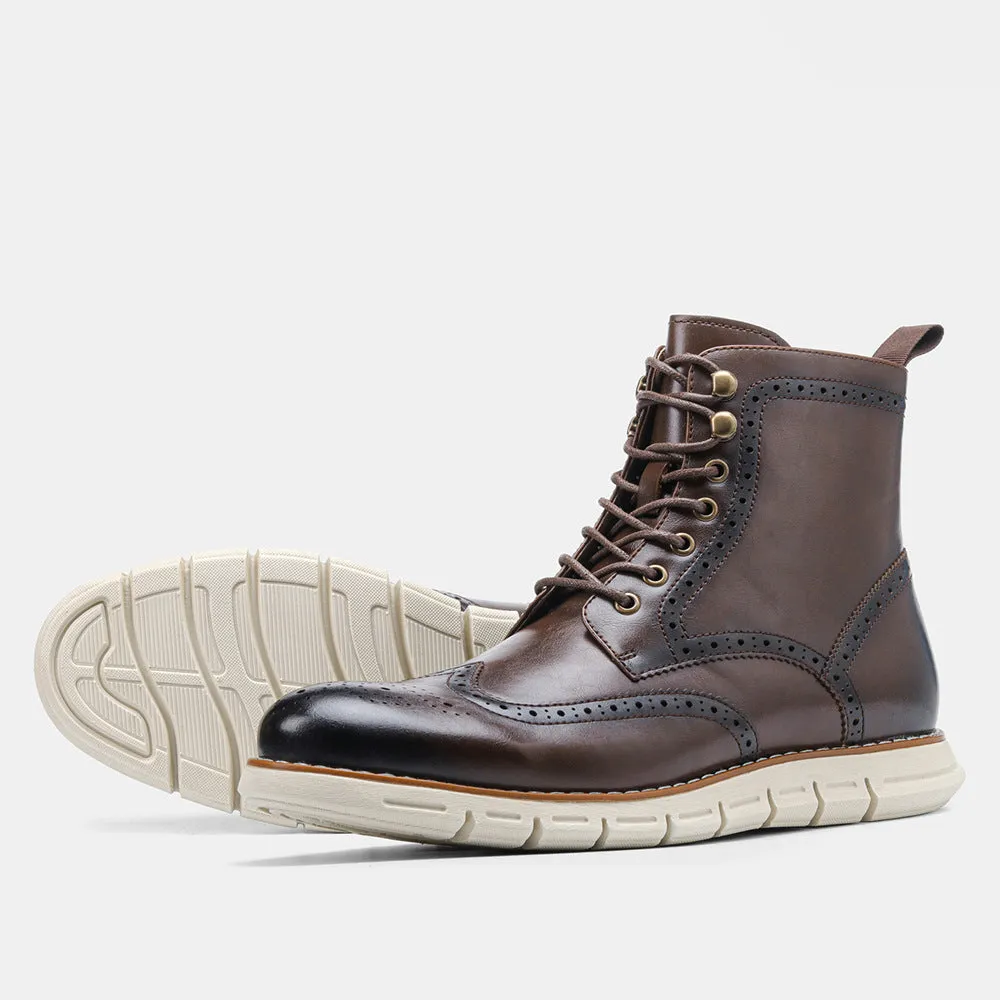 Men's Fashion Single Boots: Spring/Autumn Style - Size & Beauty