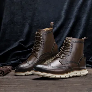 Men's Fashion Single Boots: Spring/Autumn Style - Size & Beauty