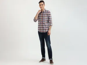 Mens Slim Fit Check Shirt