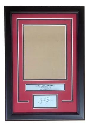Michael Jordan 8x10 Vertical Photo Laser Engraved Signature Frame Kit