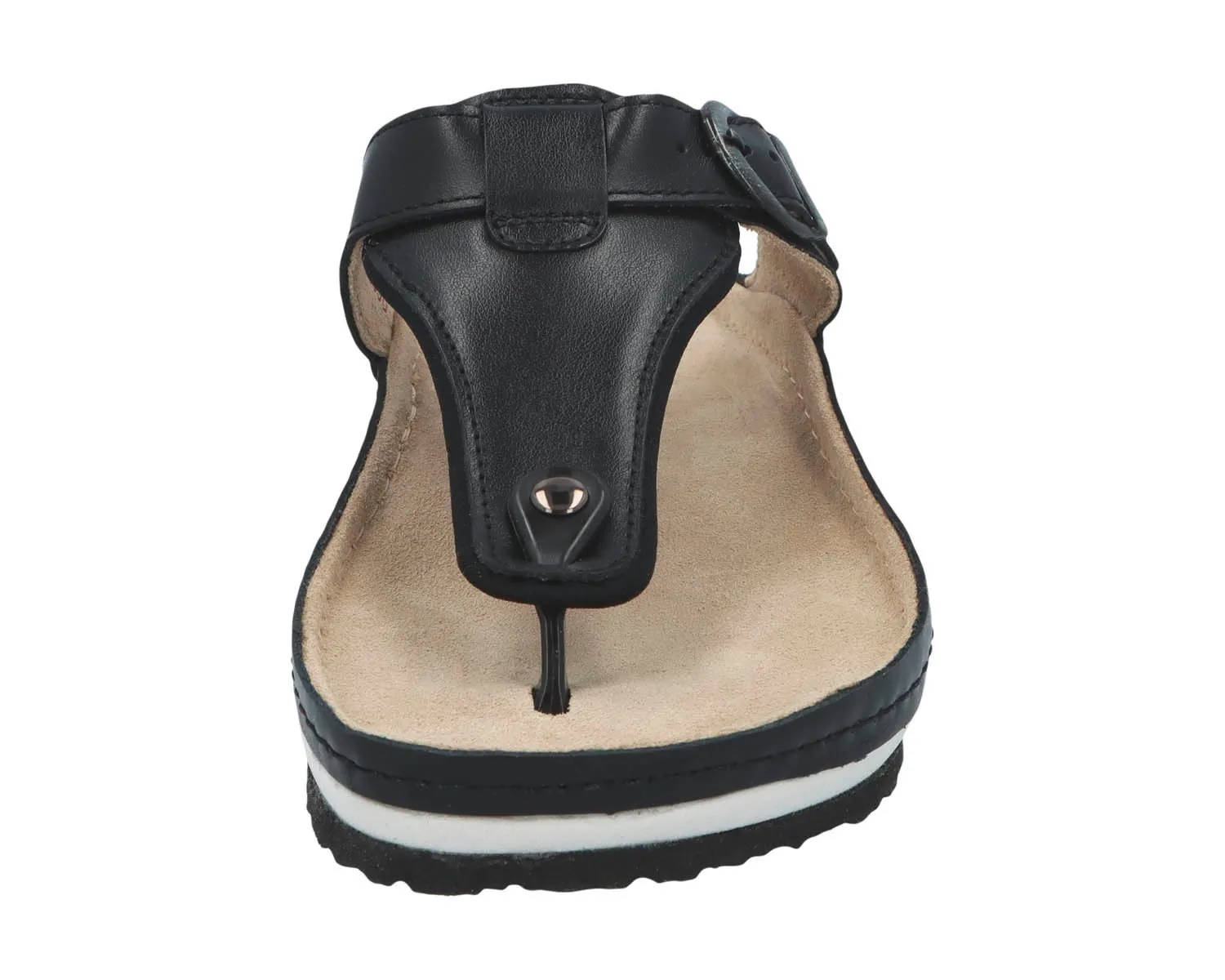 MILA Black Calfskin Leather