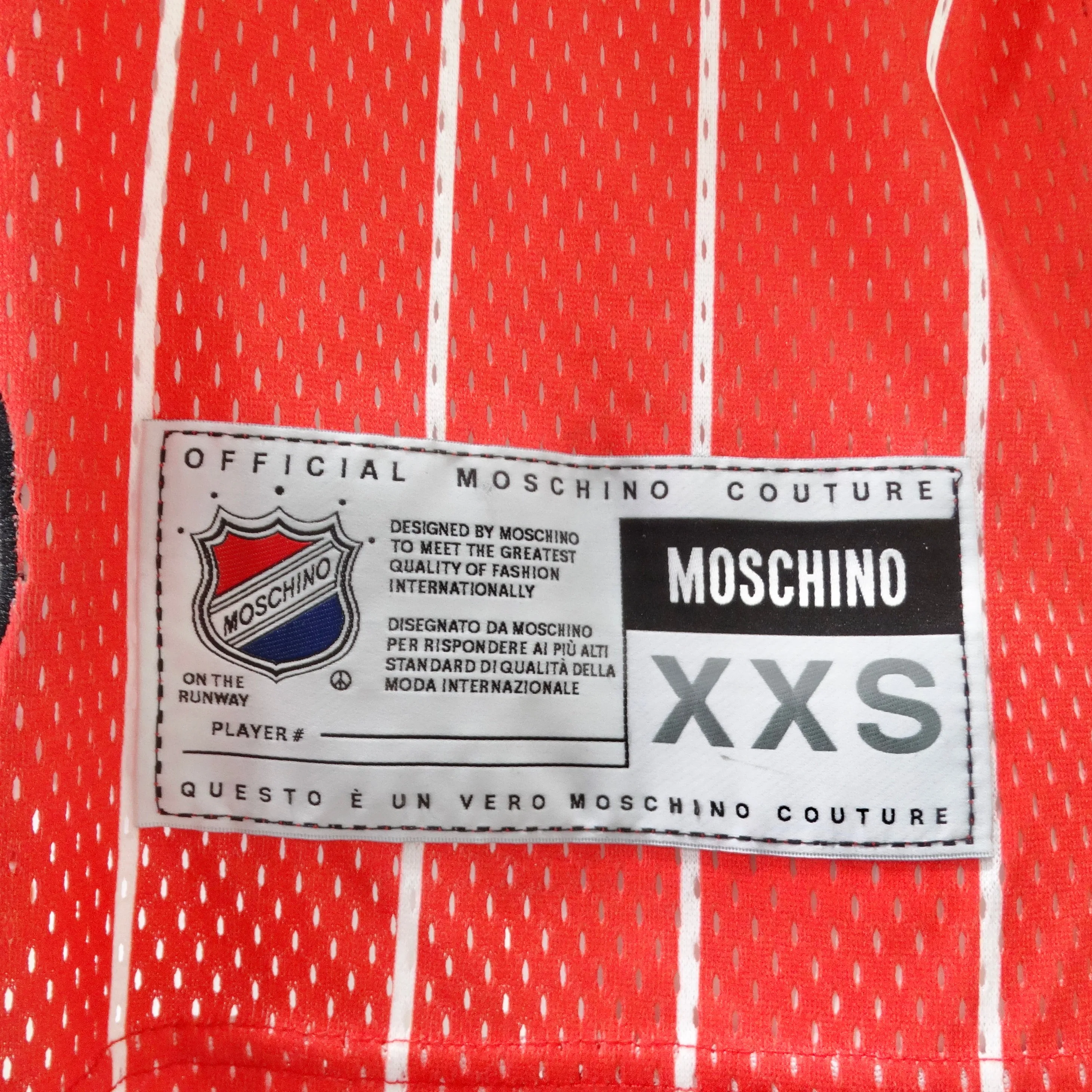 Moschino Couture Bugs Bunny Basketball Jersey