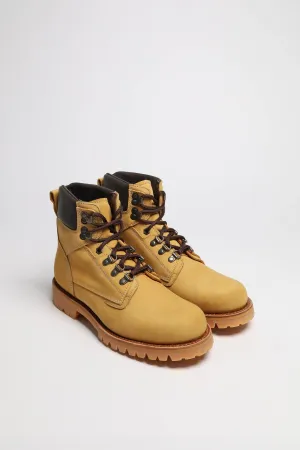 MOUNTAIN PEAK Beige Schnürstiefel
