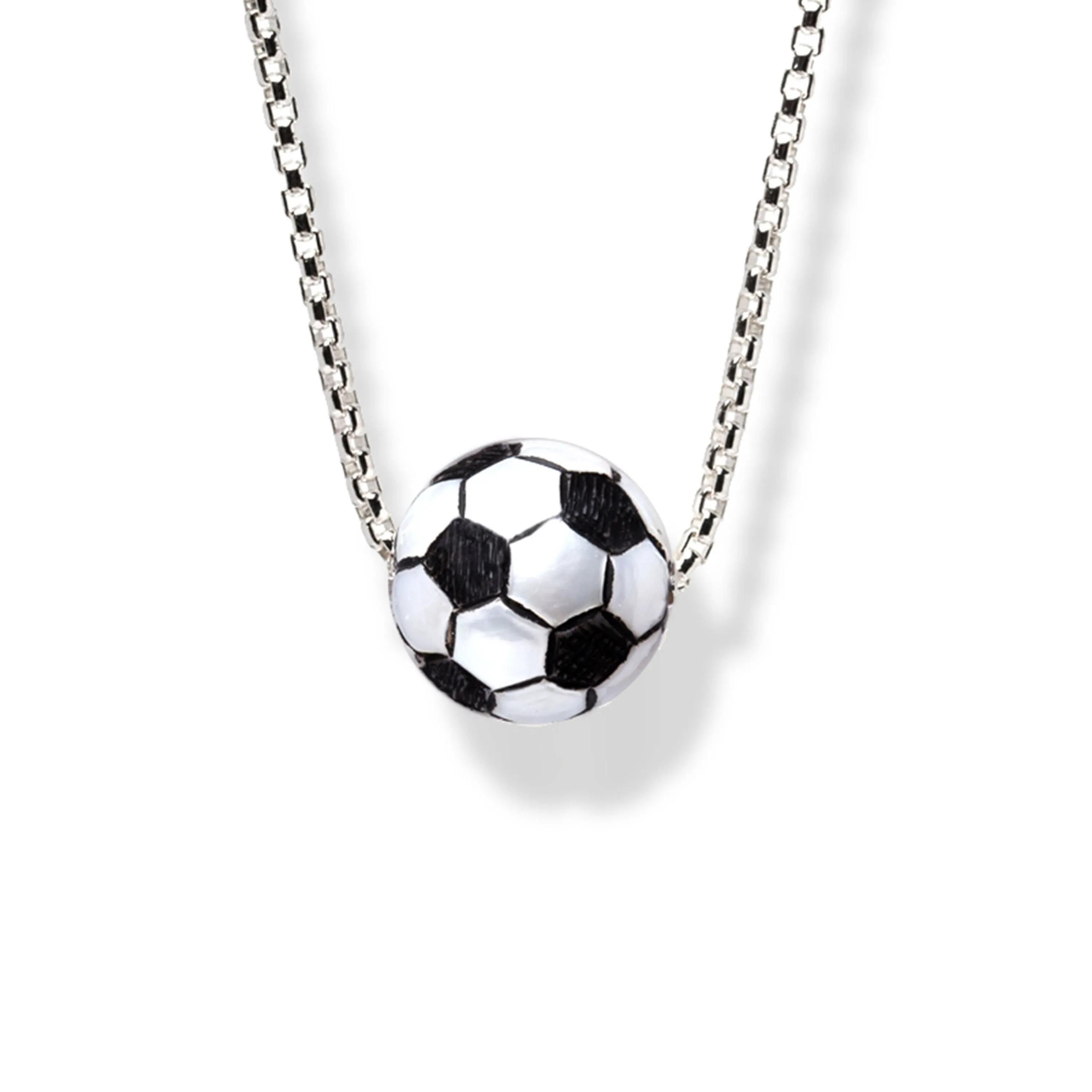 Pearl Trophy Soccer Ball Pendant