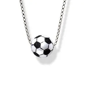 Pearl Trophy Soccer Ball Pendant