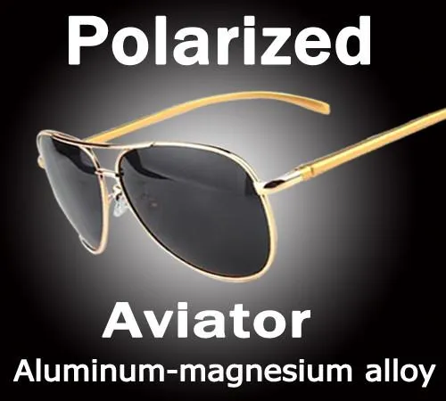 Polarized Aviator Glasses In 3 Designs