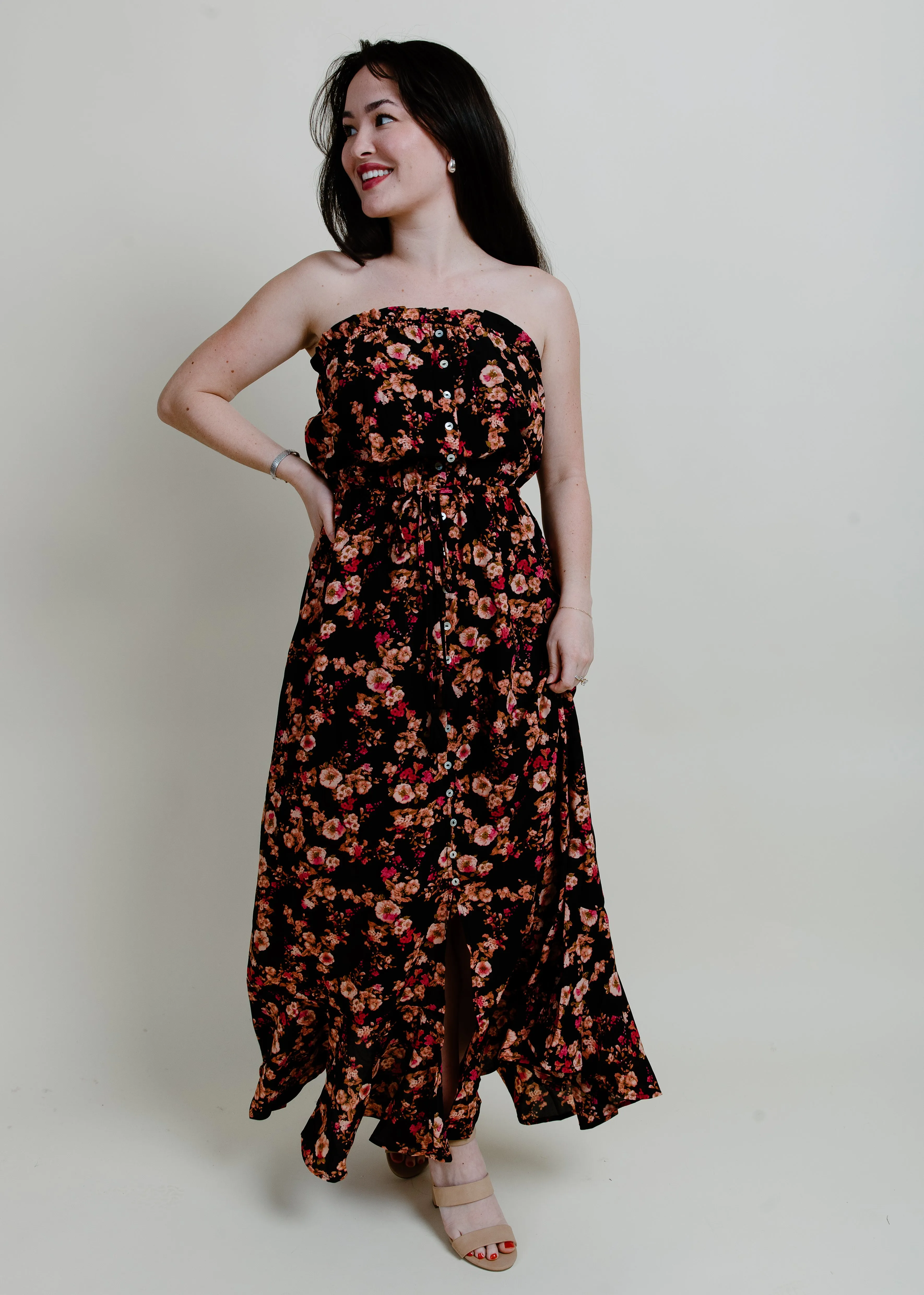 Polly Floral Maxi Dress
