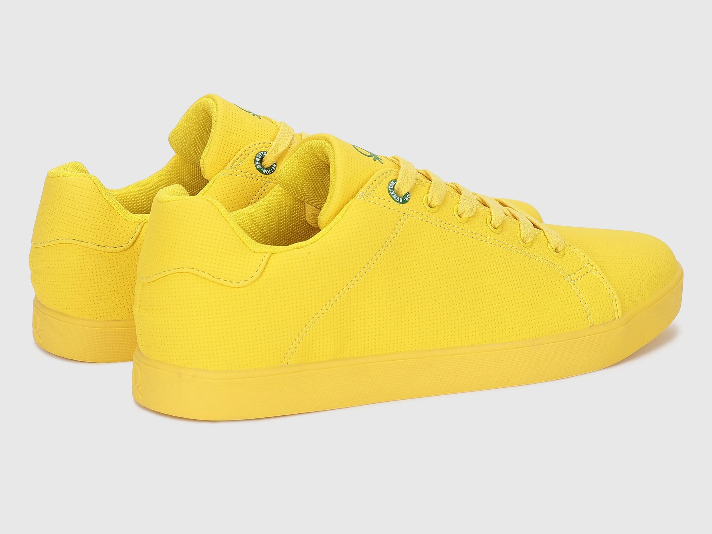 PU Textured Sneakers