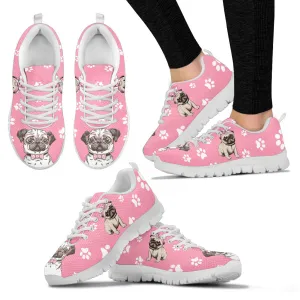 Pug Dog Women's Sneakers